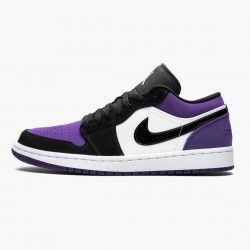 Nike Air Jordan 1 Low Court Purple AJ Shoes