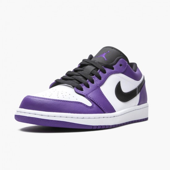 Nike Air Jordan 1 Retro Low Court Purple AJ Shoes