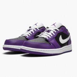 Nike Air Jordan 1 Retro Low Court Purple AJ Shoes