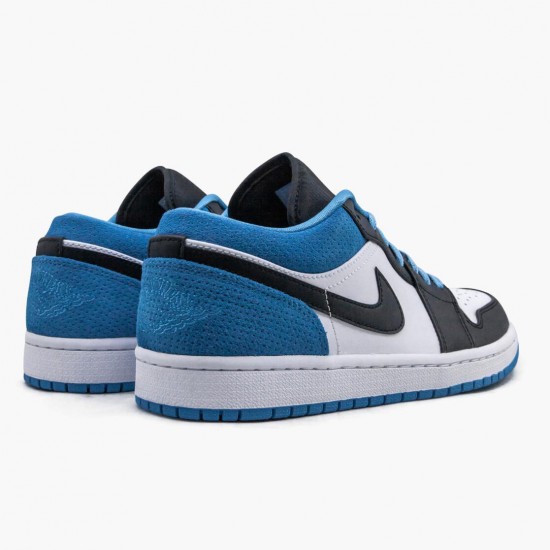 Nike Air Jordan 1 Retro Low Laser Blue AJ Shoes