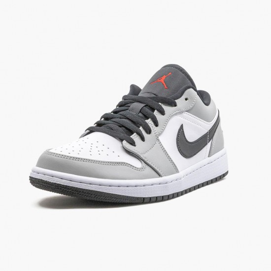 Nike Air Jordan 1 Retro Low Light Smoke Grey AJ Shoes