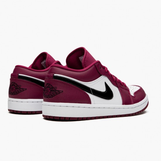 Nike Air Jordan 1 Retro Low Noble Red AJ Shoes