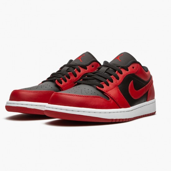 Nike Air Jordan 1 Retro Low Reverse Bred AJ Shoes