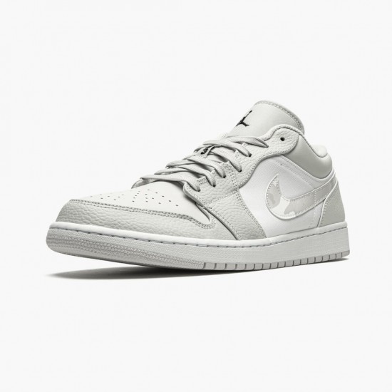 Nike Air Jordan 1 Retro Low White Camo AJ Shoes