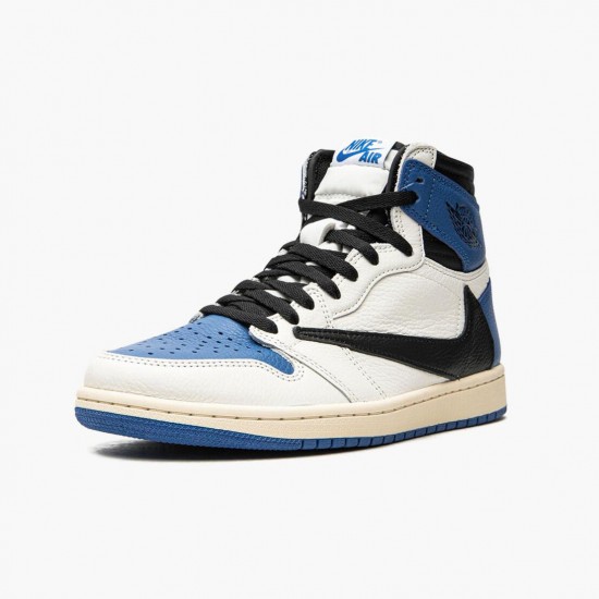 Nike Air Jordan 1 High OG SP Fragment x Travis Scott AJ Shoes