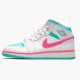 Nike Air Jordan 1 Mid Digital Pink AJ Shoes