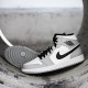 Nike Air Jordan 1 Mid Light Smoke Grey AJ Shoes