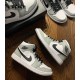 Nike Air Jordan 1 Mid Light Smoke Grey AJ Shoes