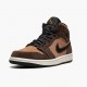 Nike Air Jordan 1 Mid SE Dark Chocolate AJ Shoes