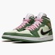 Nike Air Jordan 1 Mid SE Dutch Green AJ Shoes