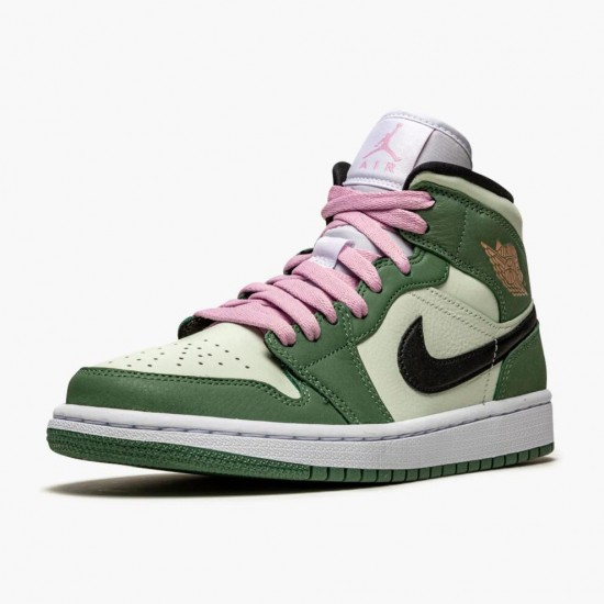 Nike Air Jordan 1 Mid SE Dutch Green AJ Shoes