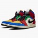 Nike Air Jordan 1 Mid SE Fearless Blue the Great AJ Shoes