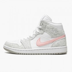 Nike Air Jordan 1 Mid SE Light Iron Ore AJ Shoes