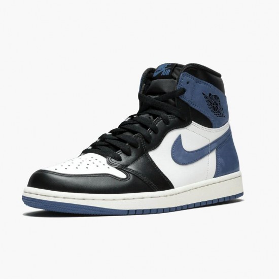 Nike Air Jordan 1 Retro High Blue Moon AJ Shoes