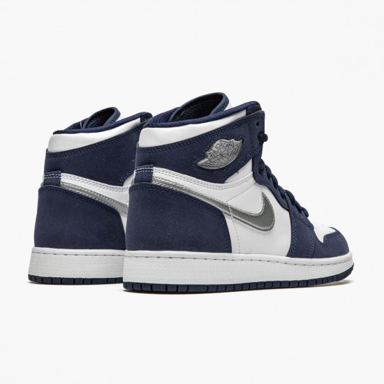 Nike Air Jordan 1 Retro High COJP Midnight Navy AJ Shoes