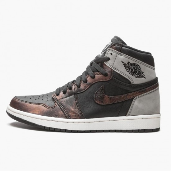 Nike Air Jordan 1 Retro High Light Army Rust Shadow Patina AJ Shoes