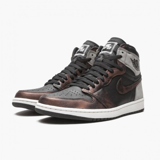 Nike Air Jordan 1 Retro High Light Army Rust Shadow Patina AJ Shoes