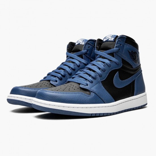 Nike Air Jordan 1 Retro High OG Dark Marina Blue AJ Shoes