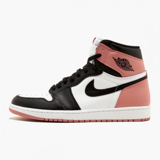 Nike Air Jordan 1 Retro High Rust Pink AJ Shoes