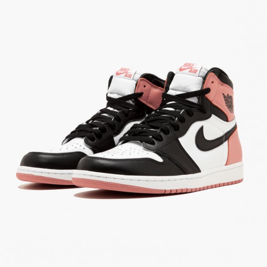 Nike Air Jordan 1 Retro High Rust Pink AJ Shoes