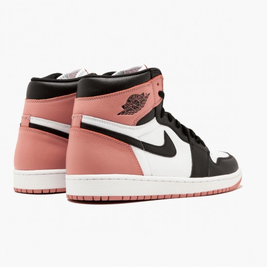 Nike Air Jordan 1 Retro High Rust Pink AJ Shoes