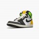 Nike Air Jordan 1 Retro High White Black Volt University Gold AJ Shoes