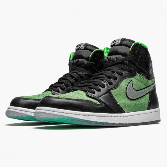 Nike Air Jordan 1 Retro High Zoom Zen Green AJ Shoes