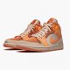 Nike Air Jordan 1 Mid Apricot Orange Apricot Agate Terra Blush AJ Shoes