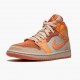 Nike Air Jordan 1 Mid Apricot Orange Apricot Agate Terra Blush AJ Shoes