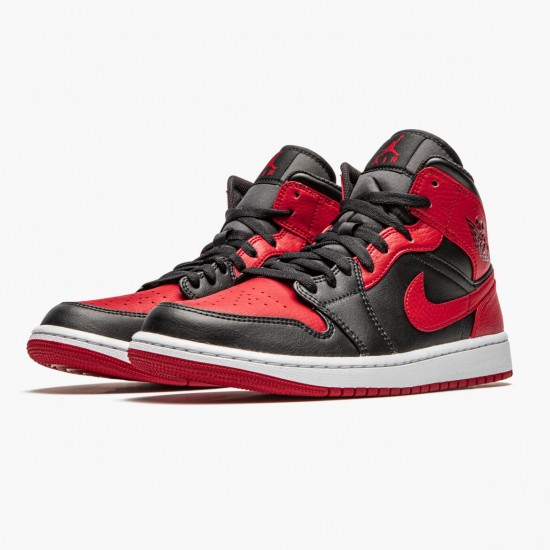 Nike Air Jordan 1 Mid Banned 2020 AJ Shoes