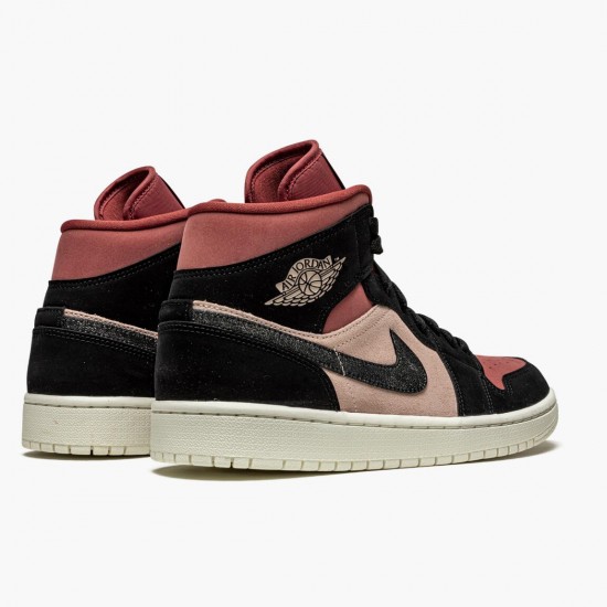 Nike Air Jordan 1 Mid Canyon Rust AJ Shoes