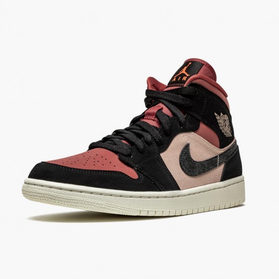 Nike Air Jordan 1 Mid Canyon Rust AJ Shoes