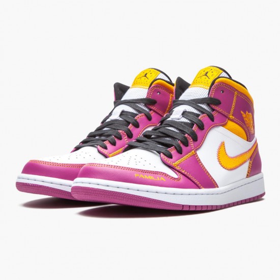 Nike Air Jordan 1 Mid Dia de los Muertos AJ Shoes