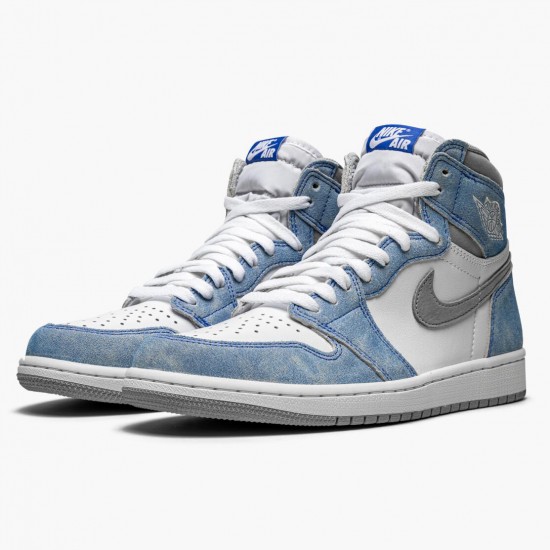 Nike Air Jordan 1 Retro High OG Hyper Royal AJ Shoes