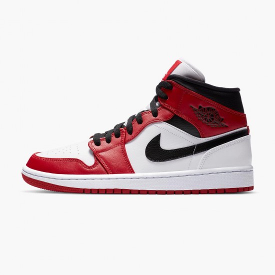 Nike Air Jordan 1 Mid Chicago 2020 AJ Shoes