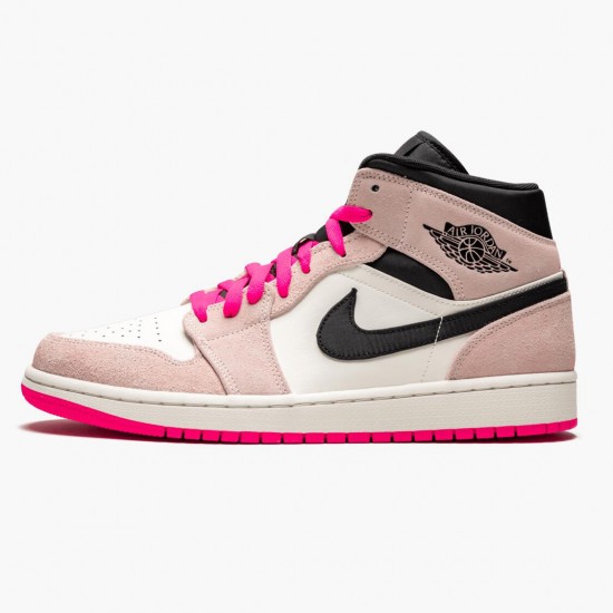 Nike Air Jordan 1 Mid Crimson Tint AJ Shoes