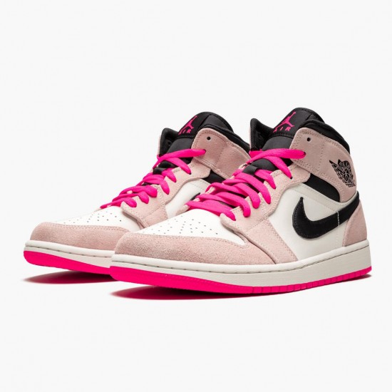 Nike Air Jordan 1 Mid Crimson Tint AJ Shoes