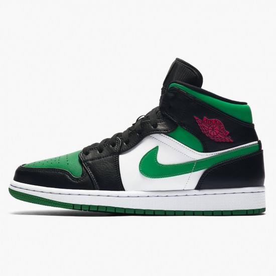 Nike Air Jordan 1 Mid Pine Green AJ Shoes