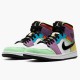 Nike Air Jordan 1 Mid SE Multicolor AJ Shoes