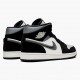 Nike Air Jordan 1 Mid Satin Grey AJ Shoes