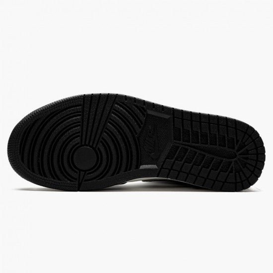 Nike Air Jordan 1 Mid Satin Grey AJ Shoes