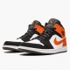 Nike Air Jordan 1 Mid Shattered Backboard AJ Shoes