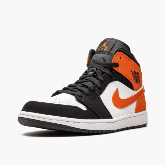 Nike Air Jordan 1 Mid Shattered Backboard AJ Shoes