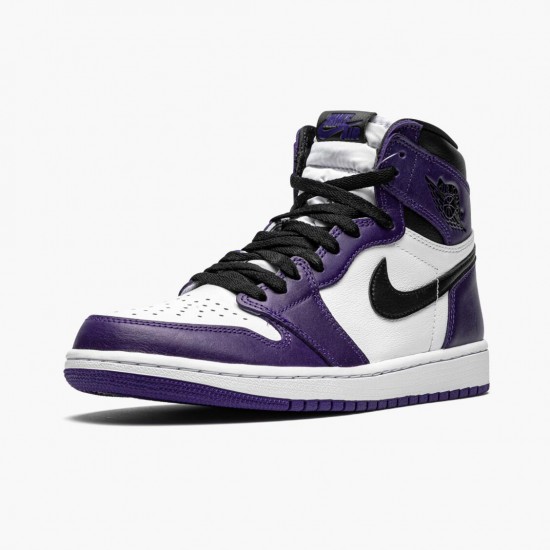 Nike Air Jordan 1 Retro High OG Court Purple AJ Shoes