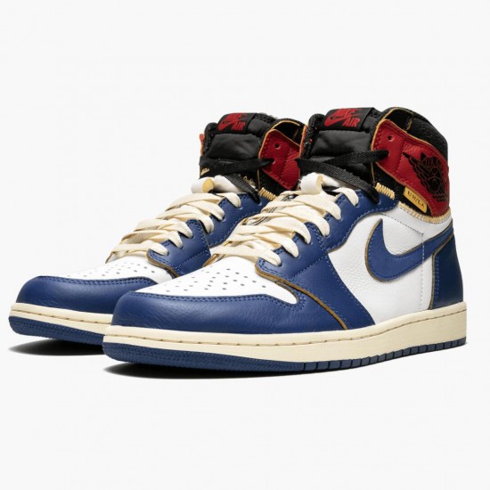 Nike Air Jordan 1 Retro High Union Los Angeles Storm Blue AJ Shoes