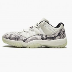 Nike Air Jordan 11 Retro Low Snake Light Bone AJ Shoes