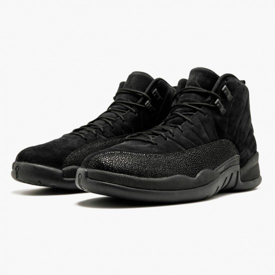 Nike Air Jordan 12 Retro OVO Black AJ Shoes