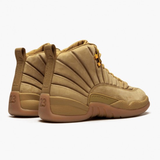 Nike Air Jordan 12 Retro PSNY Wheat AJ Shoes