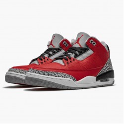 Nike Air Jordan 3 Retro Fire Red Cement AJ Shoes