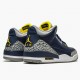 Nike Air Jordan 3 Retro Michigan AJ Shoes